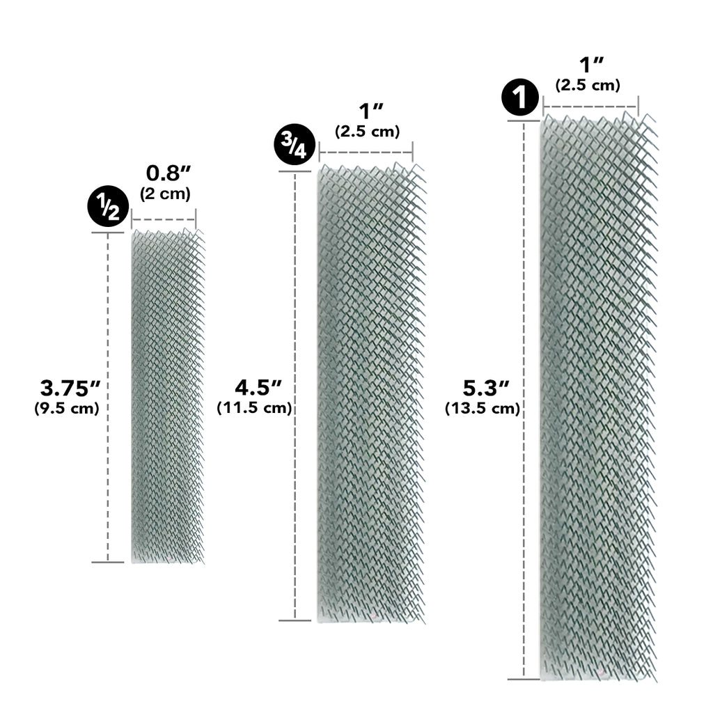 WICKED Professional OD Copper Pipe Cleaner Replacement Brushes 3/4” (2-Pack) - Wicked Tools USA